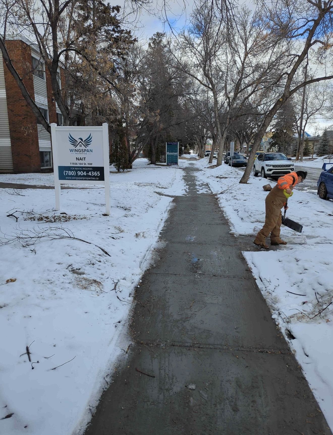 Commercial snow clearing